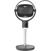 image:imageLasko Whirlwind Orbital Motion Pedestal Fan with WhisperForce DC Technology 25fts Airflow 25dBA Night Light 24Hr Timer Adjustable Height Remote Control 21 39 Gray APDC215