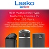 image:imageLasko 12 Ellipse Ceramic Tabletop Space Heater  Remote  Silver  CD12951Black