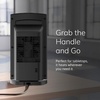 image:imageLasko 12 Ellipse Ceramic Tabletop Space Heater  Remote  Silver  CD12951Black