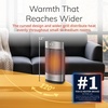 image:imageLasko 12 Ellipse Ceramic Tabletop Space Heater  Remote  Silver  CD12951Silver