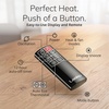 image:imageLasko 12 Ellipse Ceramic Tabletop Space Heater  Remote  Silver  CD12951Silver
