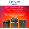image:imageLasko 12 Ellipse Ceramic Tabletop Space Heater  Remote  Silver  CD12951Silver
