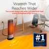 image:imageLasko 18 Ellipse Ceramic Tower Space Heater  Remote  Silver  CT18951Black