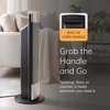 image:imageLasko 18 Ellipse Ceramic Tower Space Heater  Remote  Silver  CT18951Silver
