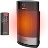 image:imageLasko 12 Ellipse Ceramic Tabletop Space Heater  Remote  Silver  CD12951Black