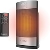 image:imageLasko 12 Ellipse Ceramic Tabletop Space Heater  Remote  Silver  CD12951Silver