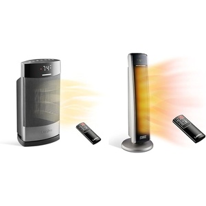 image:imageLasko Ellipse Ceramic Tabletop Heater for Home with TipOver Switch Child Lock amp Oscillating Digital Ceramic Tower Heater for Large Rooms with Adjustable Thermostat