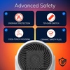 image:imageLasko 135 Whirlwind Heat Oscillating Heater with Remote  White  CS12380