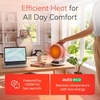 image:imageLasko 135 Whirlwind Heat Oscillating Heater with Remote  White  CS12380