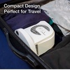 image:imageLasko MyCool D300 Mini USB Desk Fan with 40in USB Cable and Bonus AC Adapter  Small Quiet Portable Personal 2Speed Fans for Staying Cool at Home Work Office Dorm Car and Travel WhiteWhite
