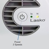 image:imageLasko MyCool D300 Mini USB Desk Fan with 40in USB Cable and Bonus AC Adapter  Small Quiet Portable Personal 2Speed Fans for Staying Cool at Home Work Office Dorm Car and Travel WhiteWhite