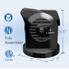 image:imageLasko MyCool D300 Mini USB Desk Fan with 40in USB Cable and Bonus AC Adapter  Small Quiet Portable Personal 2Speed Fans for Staying Cool at Home Work Office Dorm Car and Travel WhiteBlack