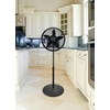 image:imageLasko Oscillating Pedestal Fan  Cooling Standing Fan for Bedroom Living Room and Home Office  Adjustable Height  3 Quiet Speeds  2520C  16 Blade Diameter  WhiteBlack 18c