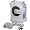 image:imageLasko MyCool D300 Mini USB Desk Fan with 40in USB Cable and Bonus AC Adapter  Small Quiet Portable Personal 2Speed Fans for Staying Cool at Home Work Office Dorm Car and Travel WhiteWhite