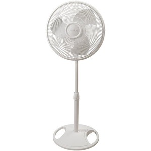 image:imageLasko Oscillating Pedestal Fan  Cooling Standing Fan for Bedroom Living Room and Home Office  Adjustable Height  3 Quiet Speeds  2520C  16 Blade Diameter  WhiteWhite 16C